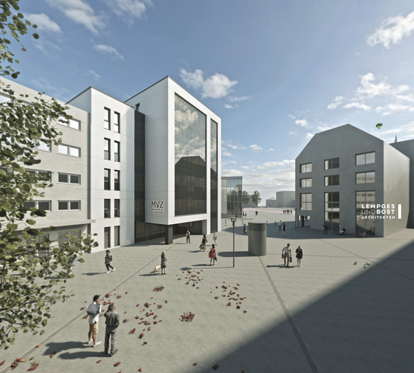 Klinikum Mutterhaus stellt Pläne für MVZ-Komplex am Viehmarktplatz vor